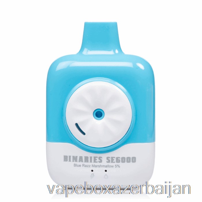 Vape Azerbaijan Horizon Binaries SE6000 Disposable Blue Razz Marshmallow